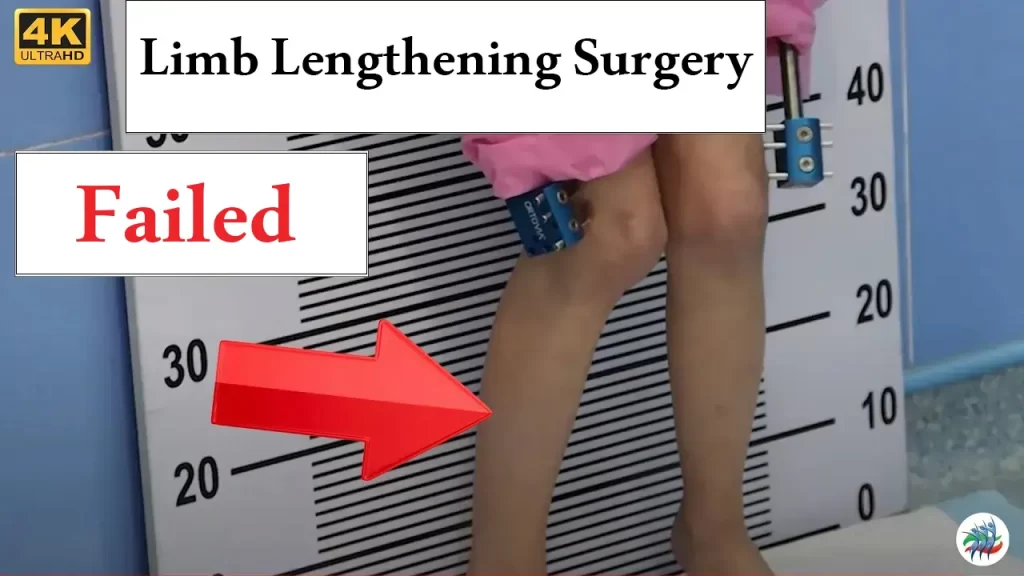 Limb lengthening surgery in Europe Unsuccessful experience